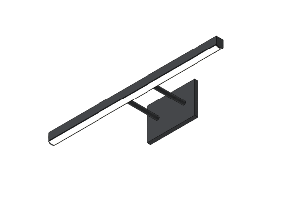 Revit - 3D - Light - Modern - Sconce Picture - Image 2