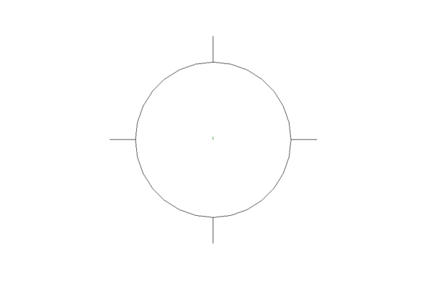 Revit - 3D - Light - Quatrefoil - Flush - Image 3