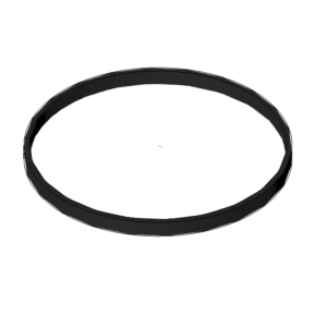 Revit - 3D - Light - Simple - Flush Round