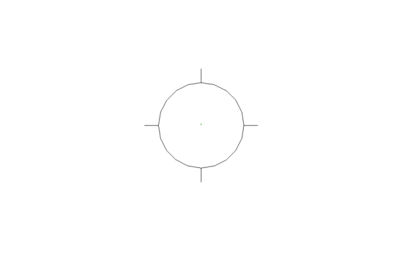 Revit - 3D - Light - Simple - Flush Round - Image 3