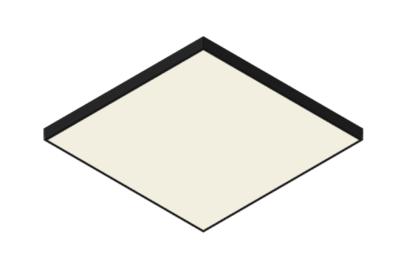 Revit - 3D - Light - Simple - Flush Square - Image 2