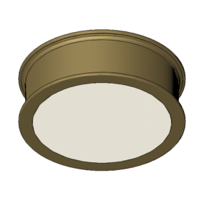 Revit - 3D - Light - Traditional - Flush