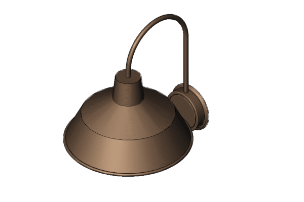 Revit - 3D - Light - Traditional - Sconce Offset - Image 2