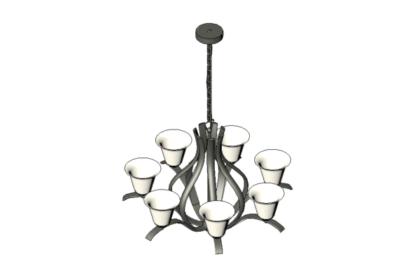 Revit - 3D - Light - Tulip Style Bundle - Image 3