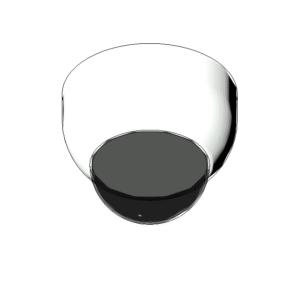 Revit - 3D - Outlets & Devices - Security Camera - Ceiling